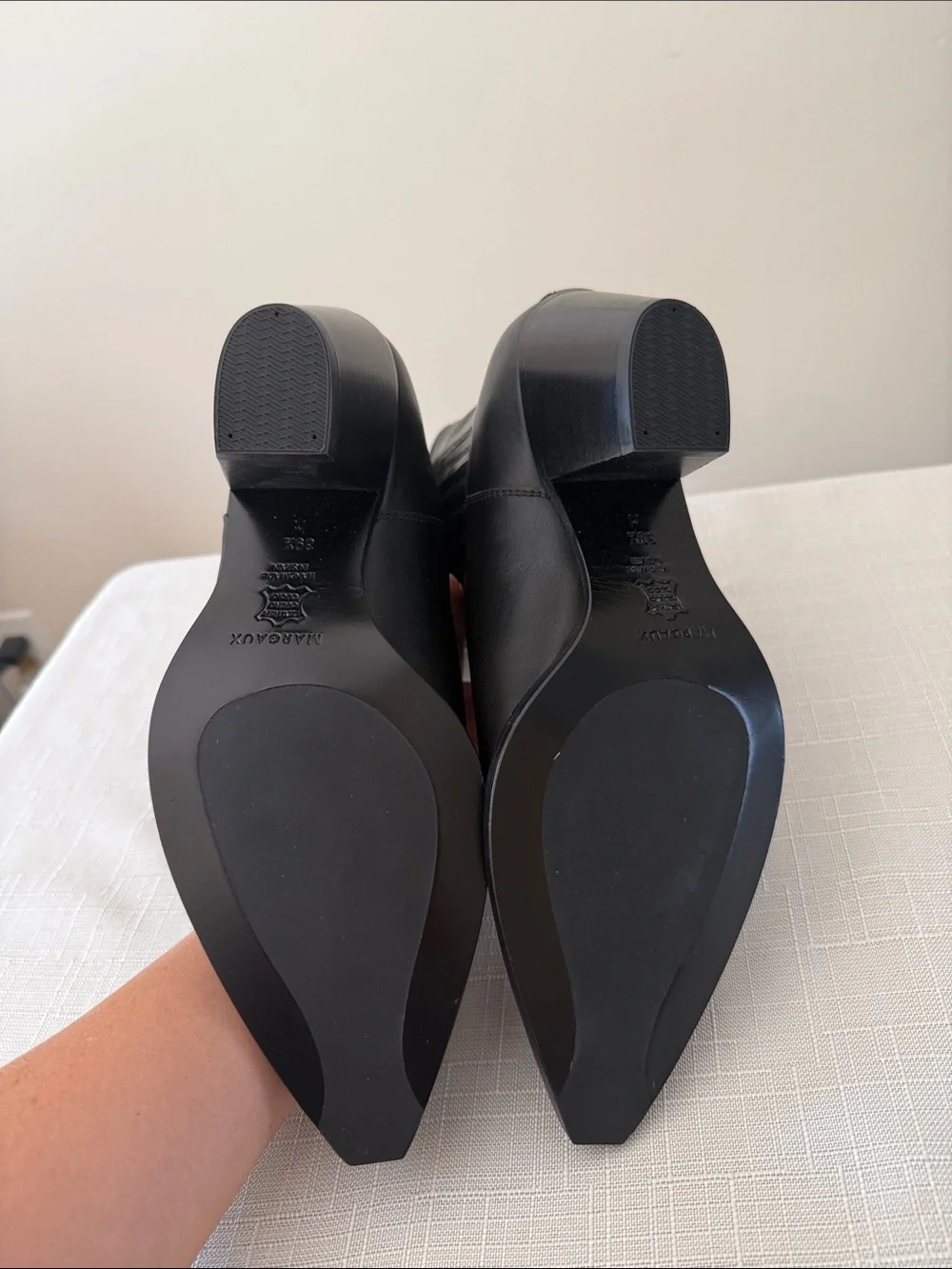 Margaux The Agnes Boot Calf Black